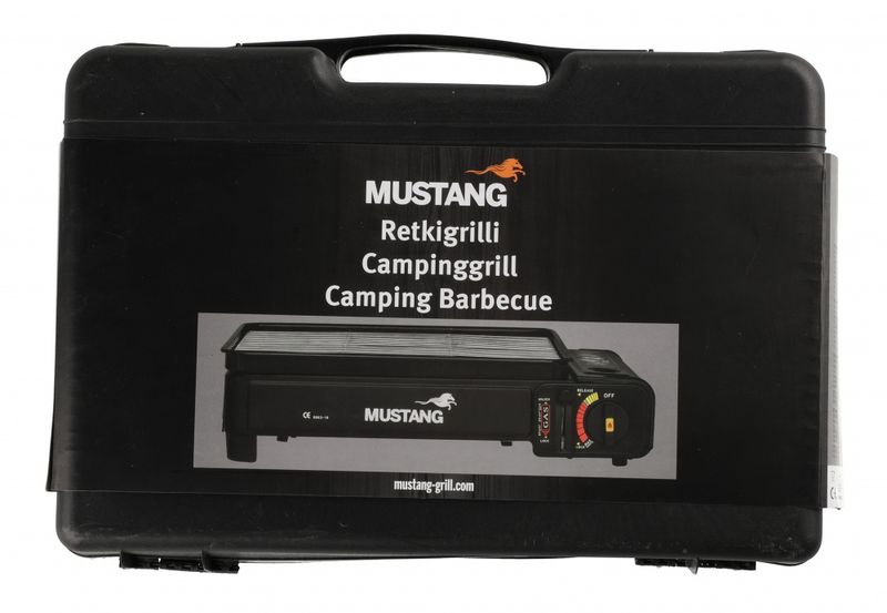 Mustang camping og båtgrill