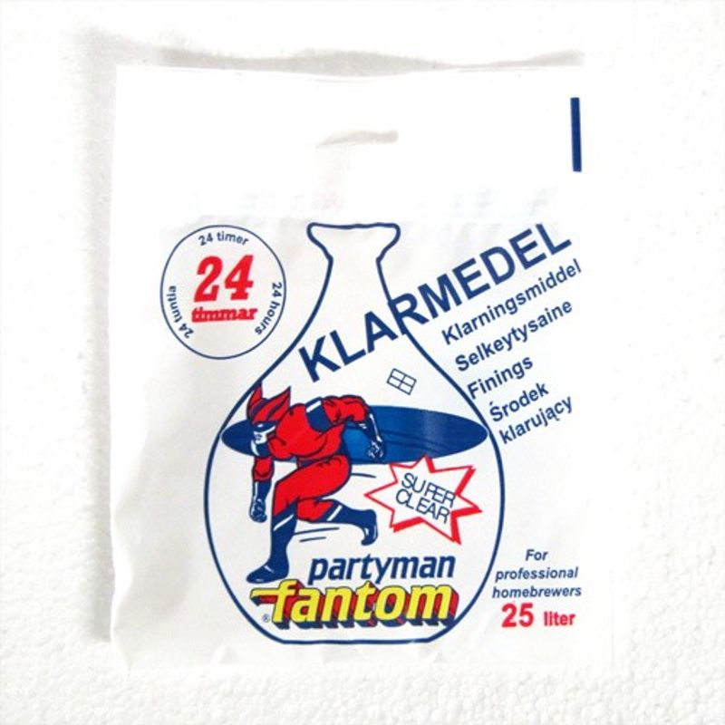FANTOM KLARNINGSMIDDEL til 25L