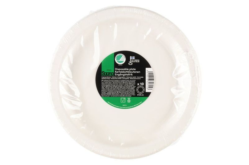 Engangs Fat BIO 26cm, 10stk