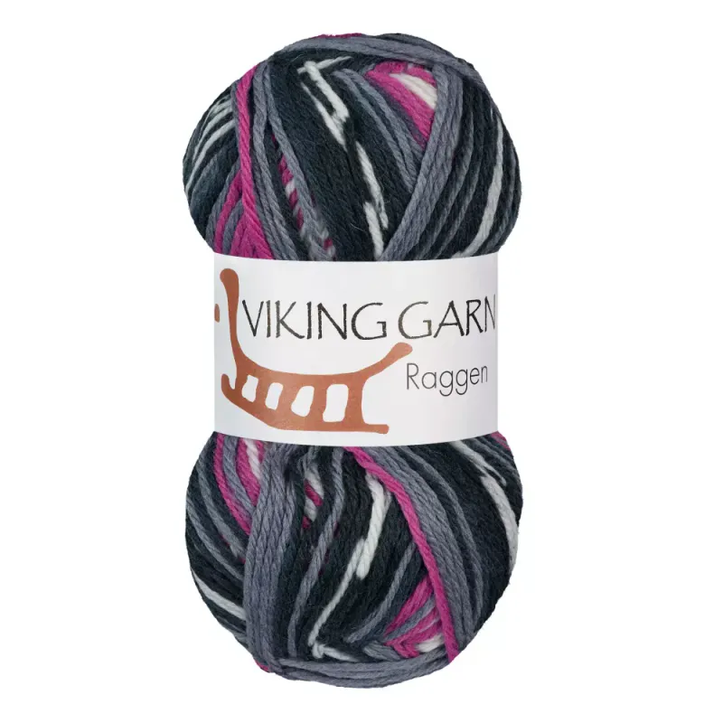 RAGGEN GRÅ/CERISE 770