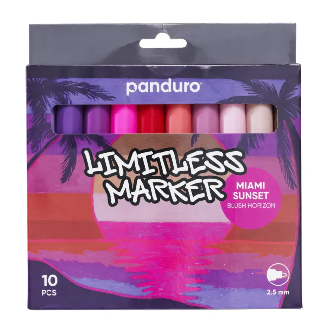 Hovedbilde Limitless Markers Miami Sunset - akrylpenner i ...