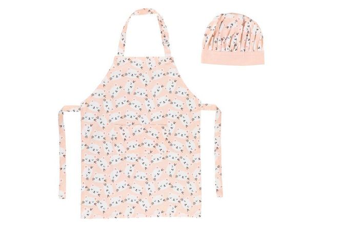 Hovedbilde Forkle med kokkehatt barn