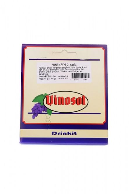 Hovedbilde VINOSOL PEKTOLASE VINENZYM (2X5GR)