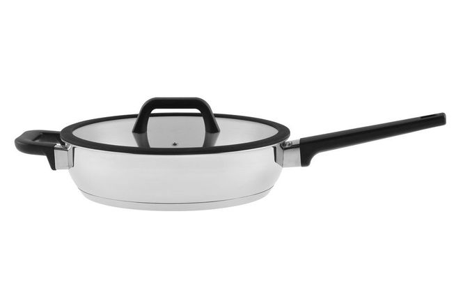 Hovedbilde Stekepanne i rustfritt stål med lokk 26cm Maku ...