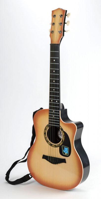 Gitar 82cm med 6 metallstrenger