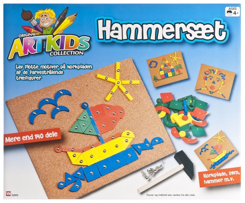 ARTKIDS STORT HAMMERSETT 140 DELER