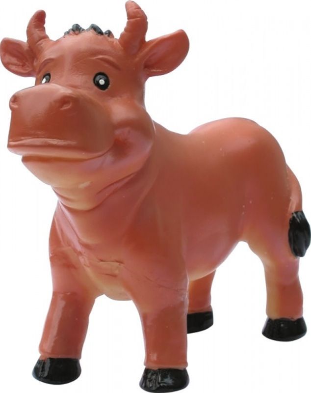 Bondegårdsdyr i myk plast, 6pk