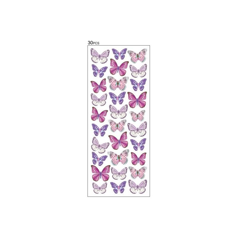 Tinka stickers sommerfugler store