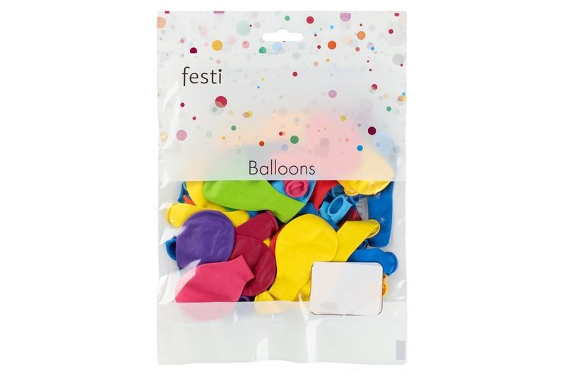 Ballonger 50pk ass farger