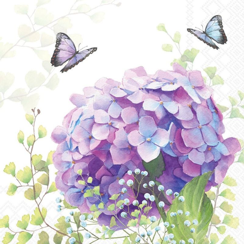 Lunsj Serviett Hydrangea ball