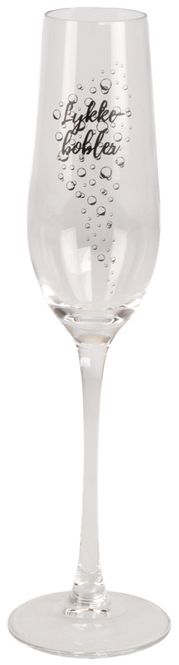 Hovedbilde Champagneglass Lykkebobler