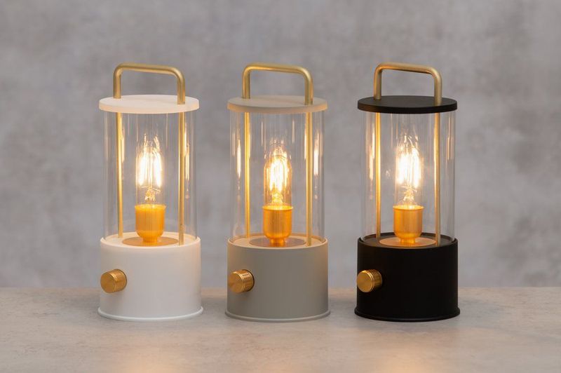 Lanterne oppladbar LED 26cm