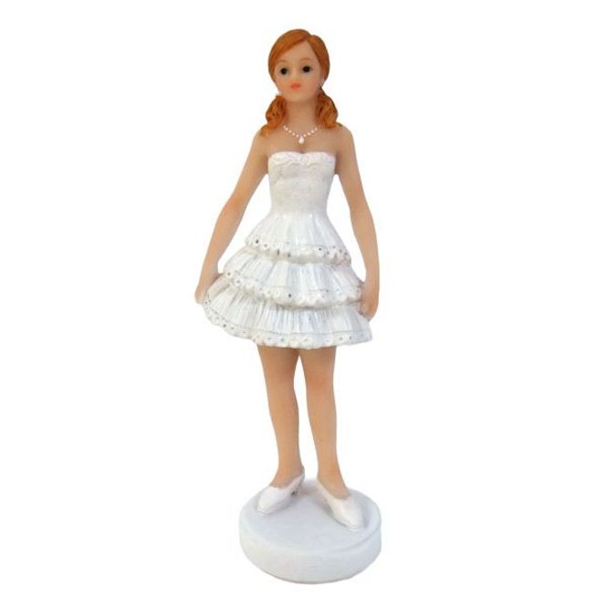 Hovedbilde Konfirmant Jente Hvit kjole