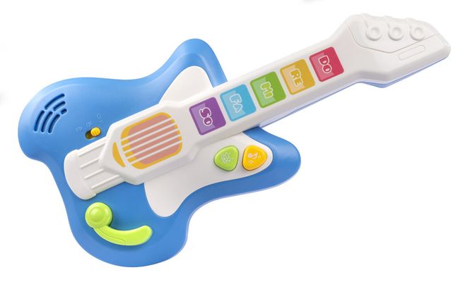 Hovedbilde Gitar touchfunksjon med lys og musikk