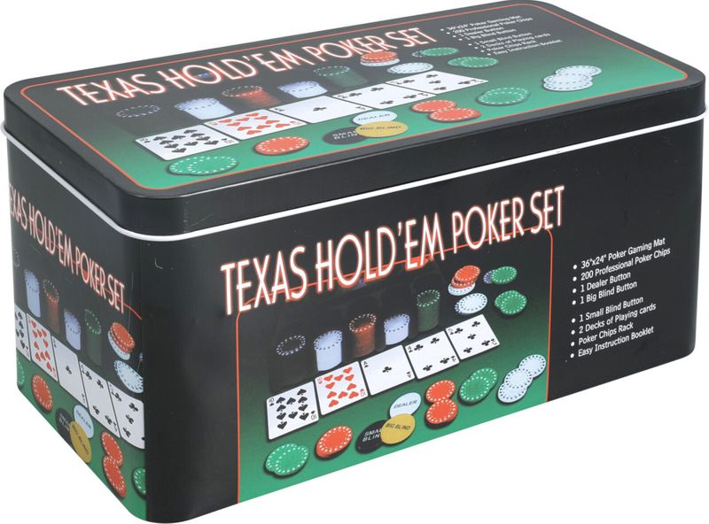 Pokersett Texas hold'em