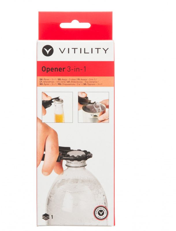 Vitility Multiåpner 3 i 1