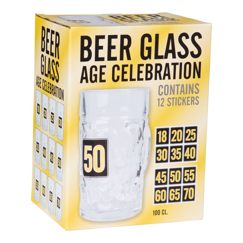 Ølglass 1L