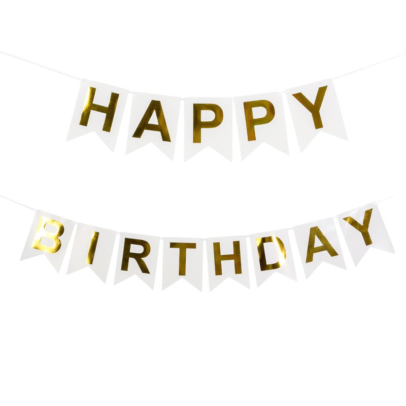 Flagg banner Happy Birthday