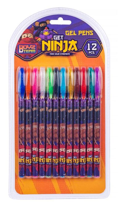 Hovedbilde Ninja gelpenner 12pk