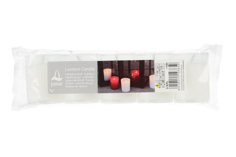 Lanternelys i plastkopp 