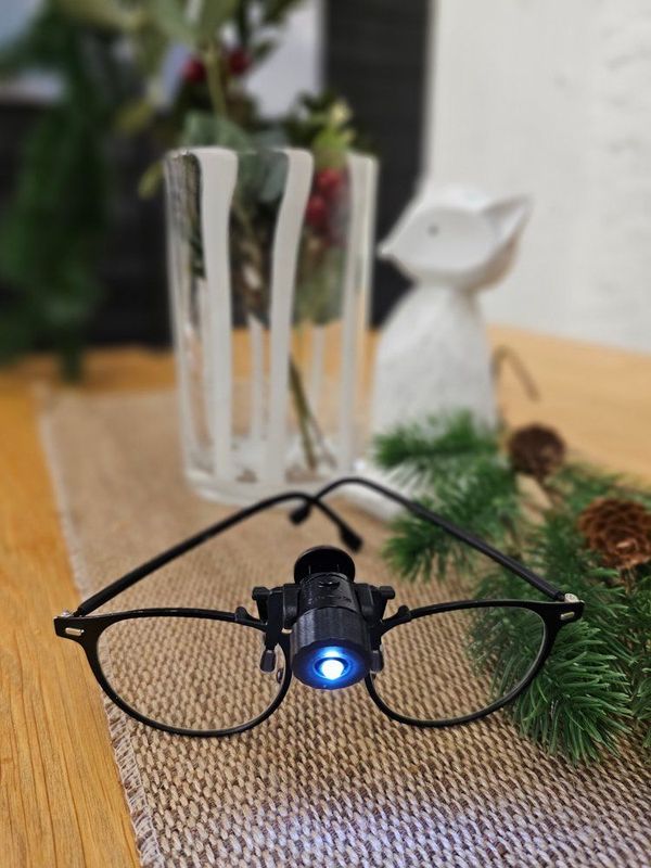 Led-lys for briller