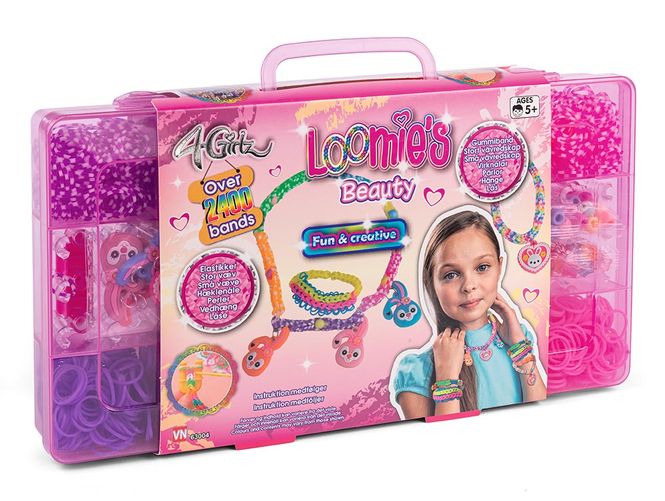 Hovedbilde Loomies koffert med vev og 2400 loomies