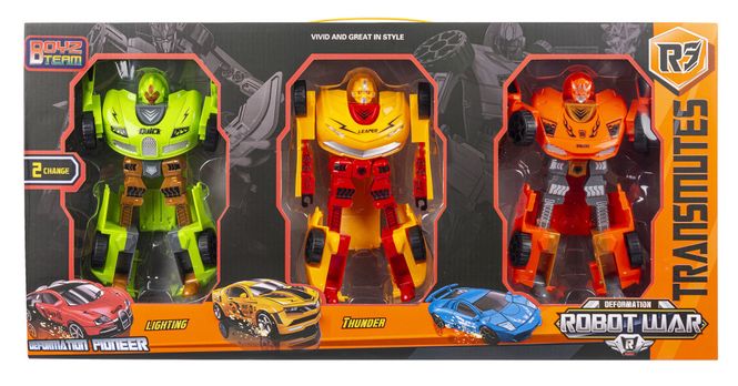 Hovedbilde Transrobot med 3 biler