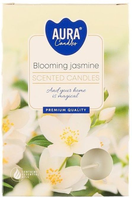 Hovedbilde Duftlys telys Blooming Jasmine 6pk