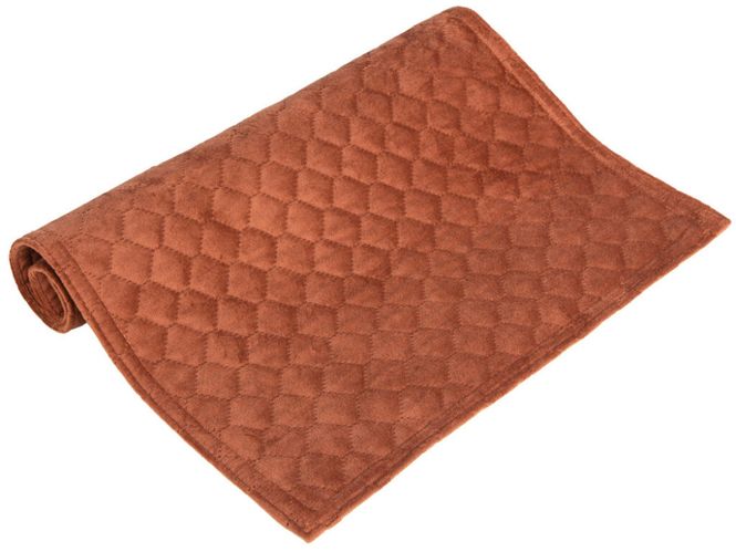 Hovedbilde Brikke bikube velur kanel 33x45cm