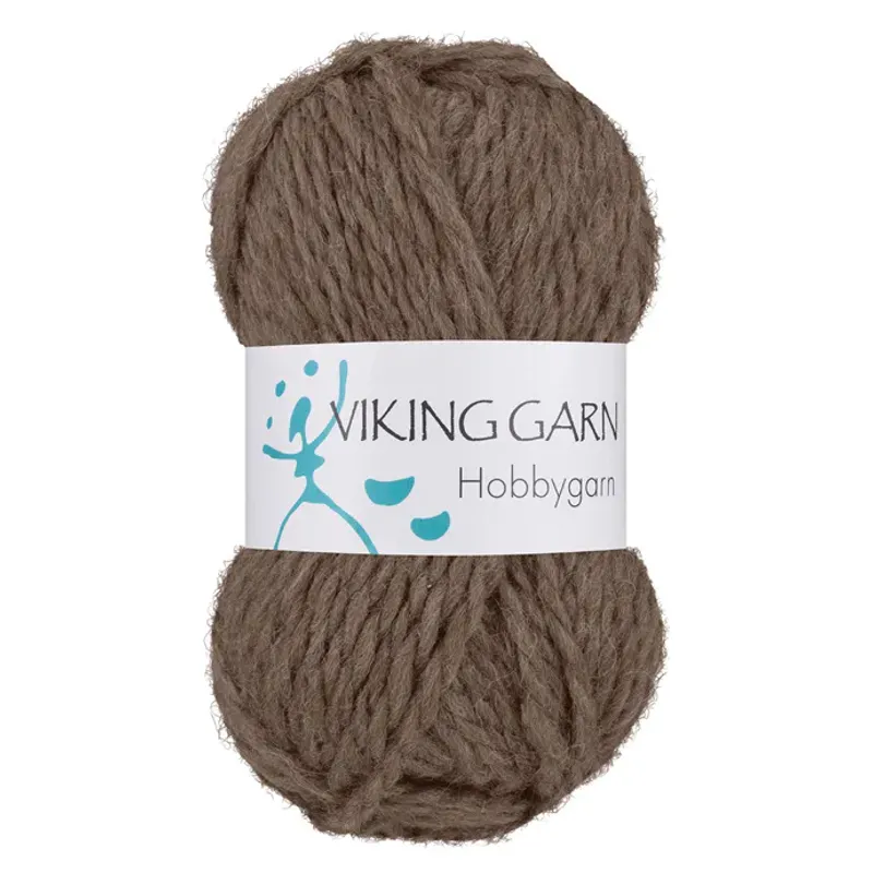 HOBBYGARN BRUN 908