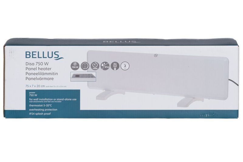 Bellus panelovn Disa 750W IP24 