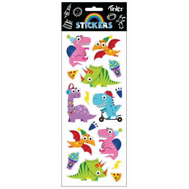 Tinka stickers drager/dino