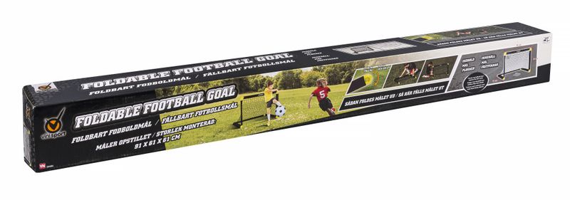 Fotballmål sammenleggbar 90x61x61cm