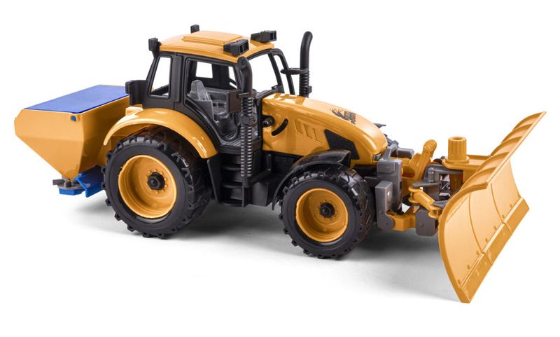 Traktor med skjær og saltspreder 29cm