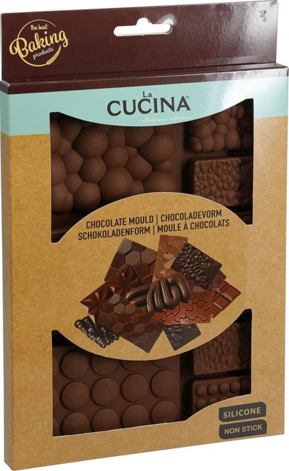 Hovedbilde Konfektform Silikon ass former