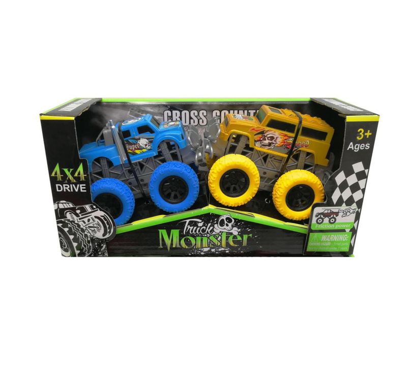 STORE MONSTER TRUCK 2PK- TO ASS VARIANTER