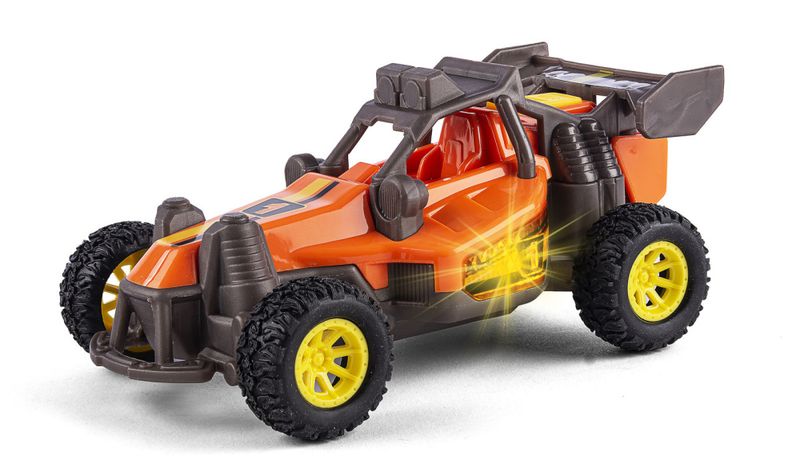 Rally racer med pullback m/ lys og lyd 13cm