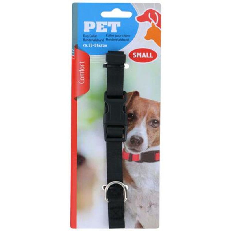 Halsbånd til hund Small 28-43x1.5cm