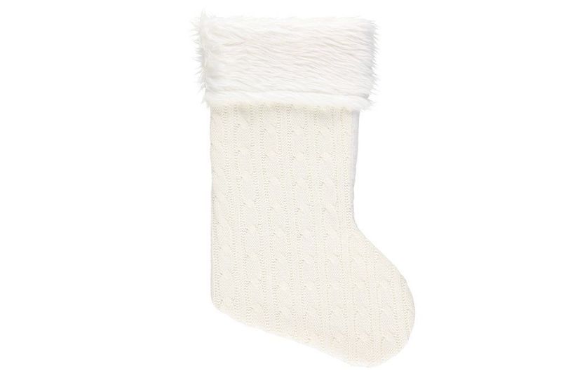 Julestrømpe 2 ass farger H: 42cm
