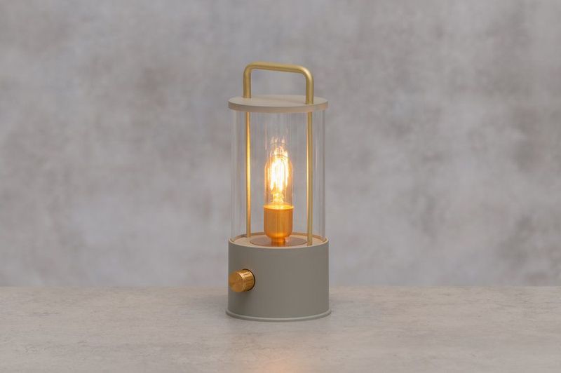 Lanterne oppladbar LED 26cm
