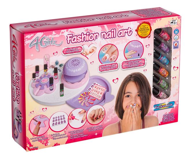 Hovedbilde 4 girlz Neglesalong sett