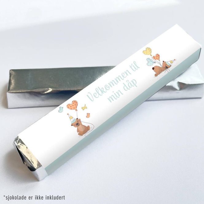 Hovedbilde Kinder omslag: dåp Blå