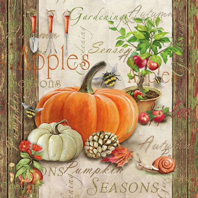 Hovedbilde Lunsj servietter Autumn Gardening