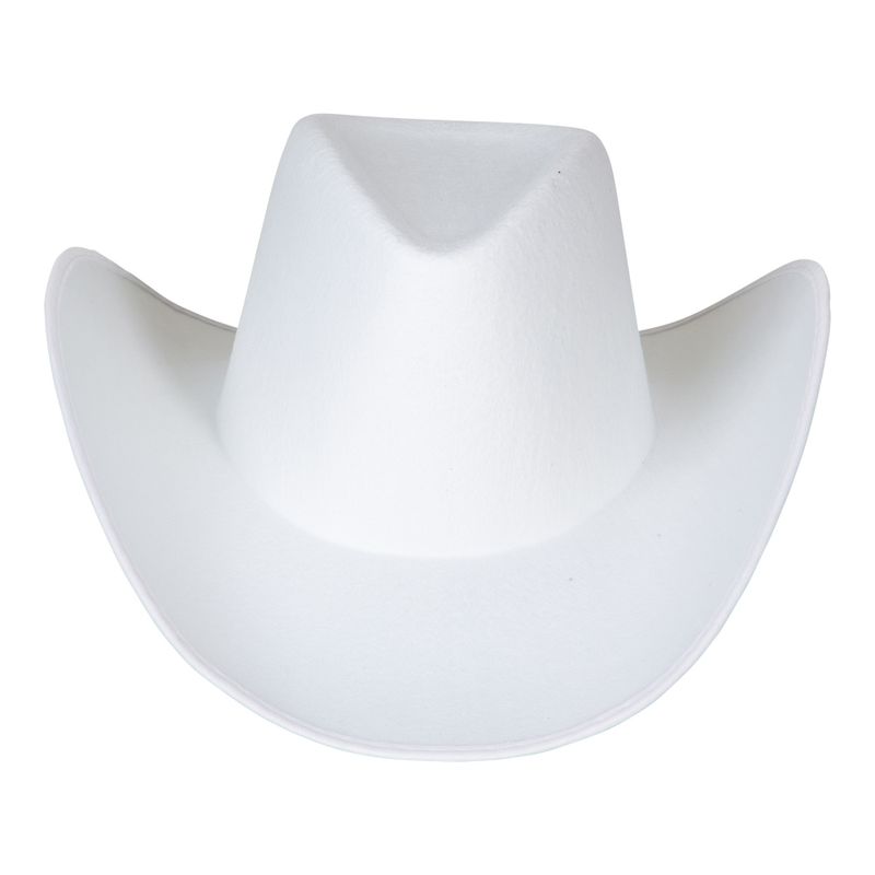 Cowboyhatt Hvit 